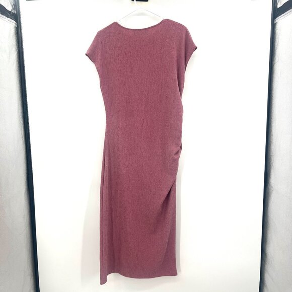 Primark Mauve Pink Midi Dress Women's Medium - Picture 6 of 9